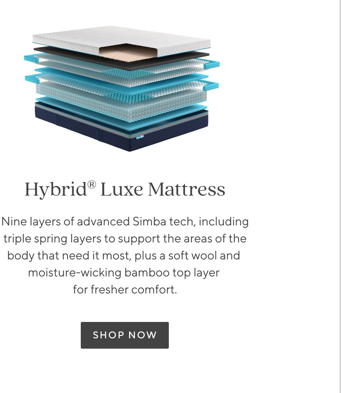 Simba Hybrid® Luxe Mattress